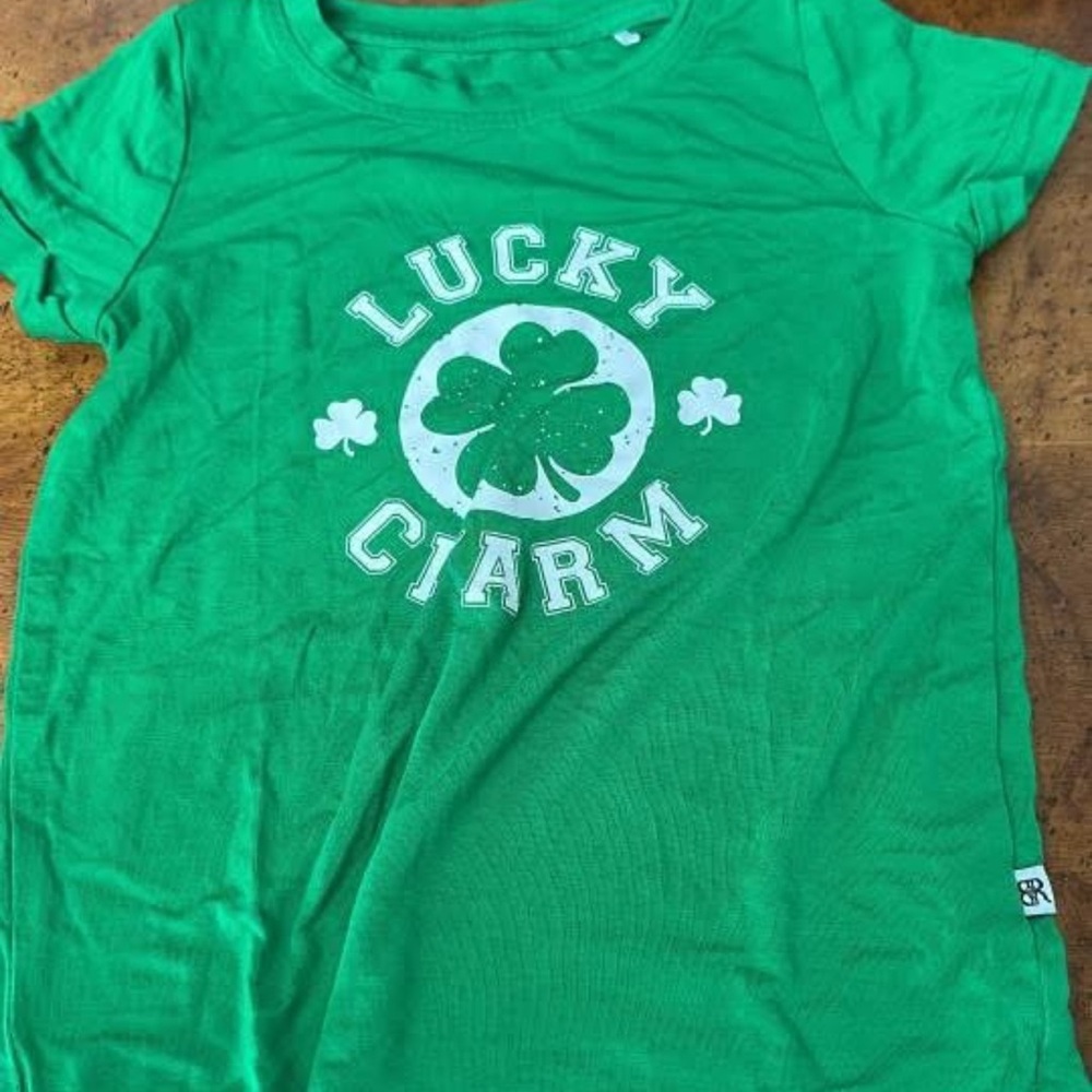 Bums & Roses Green Lucky Charm T-Shirt